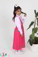 مريول شيال روضه وردي 1050 بدون بلوزه