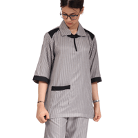 زي عاملات منزليات قطعتين كويتي تطعيم دانتيل