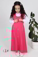 شيال مريول ابتدائي تشكيل عصري وردي 1003 بدون البلو...