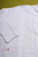 بلوزه ابيض سادة لجميع المراحل قطن مخلوط