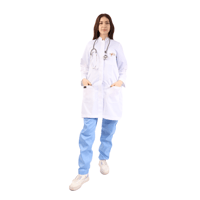 لاب كوت نسائي ابيض