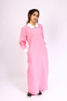 مريول شيال ابتدائي كويتي سواره وياقة ابيض قماش شتو...