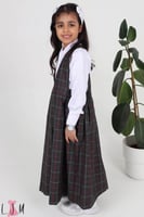 مريول كحلي روضه مع مطاط جانبين روضه 0104