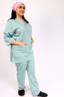 زي عاملات بدلة 2 قطعة موديل 2019