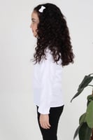 بلوزه أكمام مطاط روضه وابتدائي