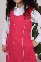 شيال مريول ابتدائي تشكيل عصري وردي 1003 بدون البلو...