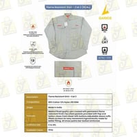 قميص مقاومة للحريق وحماية من اللهب cat2