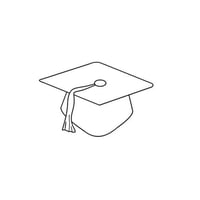 قبعة تخرج للاطفال حسب الطلب