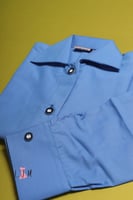 بلوزه كحلي سادة لجميع المراحل