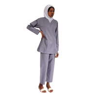 زي عاملات المنزل موديل سادة مع حركات عصرية