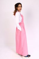 شيال مريول ابتدائي حركات جانبية ببيونه قماش شتوي