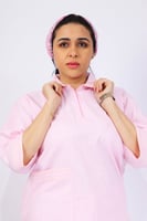 زي عاملات بدلة شغالة 2 قطعة موديل رقم 2008