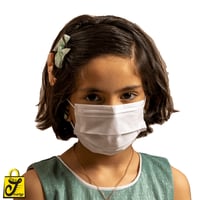 كمامات يوني فورم أبيض ( 50 كمامة )