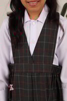 مريول كحلي مع مطاط جانبين روضه 0104 بدون بلوزه