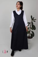 مريول شيال كحلي شيال صدر شكل سبعه مع ازرار بدون ال...