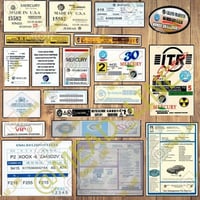 بكج استكرات وكالة ماركيز ( 20 قطعة )