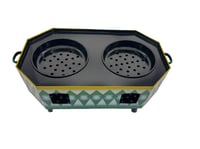 منقل تراثي اخضر