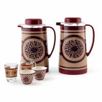 طقم السدو الاحمر