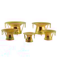 شيال ذهبي طقم 5حبات