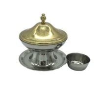 تمرية مزخرف ذهبي بقاعدة مقاس 12