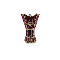 مبخرة يا ضيفنا مخمل عنابي