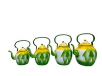 ابريق غضار سلوفيني اخضر