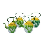 ابريق غضار اخضر الشعلة سلوفيني