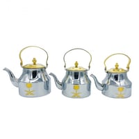 ابريق سيفين و نخلة لونين بمشخال (غطاء سادة)