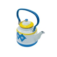 ابريق غضار ازرق مع مشخال