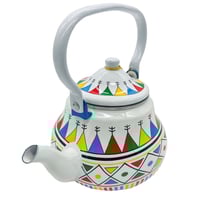 ابريق عسيري هرمي ابيض