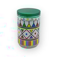 علب بلاستيك نقشة