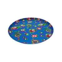 صحن شالكي مفرد ازرق