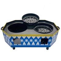 منقل تراثي ازرق