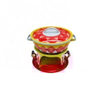 سخان تراثي مع بادية سلوفيني احمر