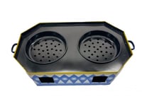 منقل تراثي ازرق