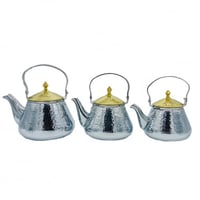 ابريق هرمي حب رمان لونين بمشخال (لمّاع)