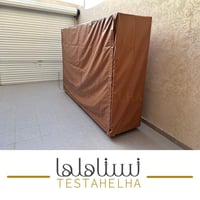 دولاب عزبة كبير ( 3 متر بني)