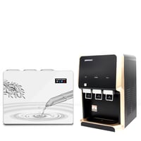 جهاز تحليه مياه منزلي مغلق مع برادة بيورينا الفاخر...