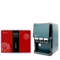 جهاز تحليه مياه منزلي مغلق مع برادة بيورينا الفاخر...