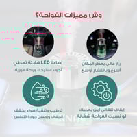 فواحة + حامل جوال على فتحت الاكواب