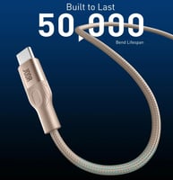 JODA | سلك فليكس نايلون مظفر بقوة 60 واط تايب سي ا...