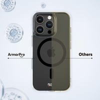 ارمو برو | كفر ايفون 15 برو ماق سيف - اسود