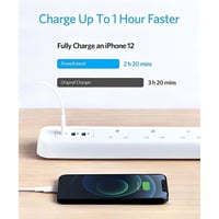 انكر | توصيلة 3 منافذ طاقة ومنفذين USB ومنفذ PD بق...