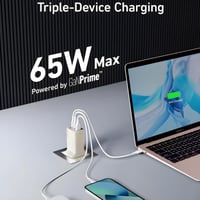 انكر | قان برايم شاحن جداري بقوة 65 واط بمنفذين US...