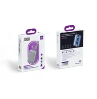 JODA | بطارية متنقلة هالو 10K مع سلك مدمج رمادي