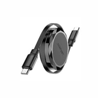 ايس فاست | سلك تايب سي الى تايب سي مع منظم - اسود