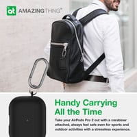 AMAZINGthing | سموثي كفر ايربودزر برو 2 - اسود