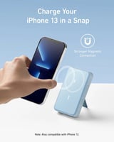 انكر | 633 بطارية متنقلة مغناطيس شحن لاسلكي مع است...