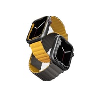 يونيك | ريفيكس سوار ساعة ابل مغناطيسي - اصفر/زيتي...