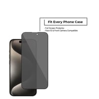 زوندا | شاشة حماية خصوصية/شفاف - ايفون 12/13/14/15